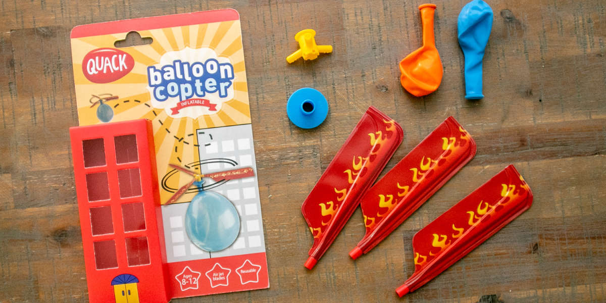 The Balloon Copter by Quack